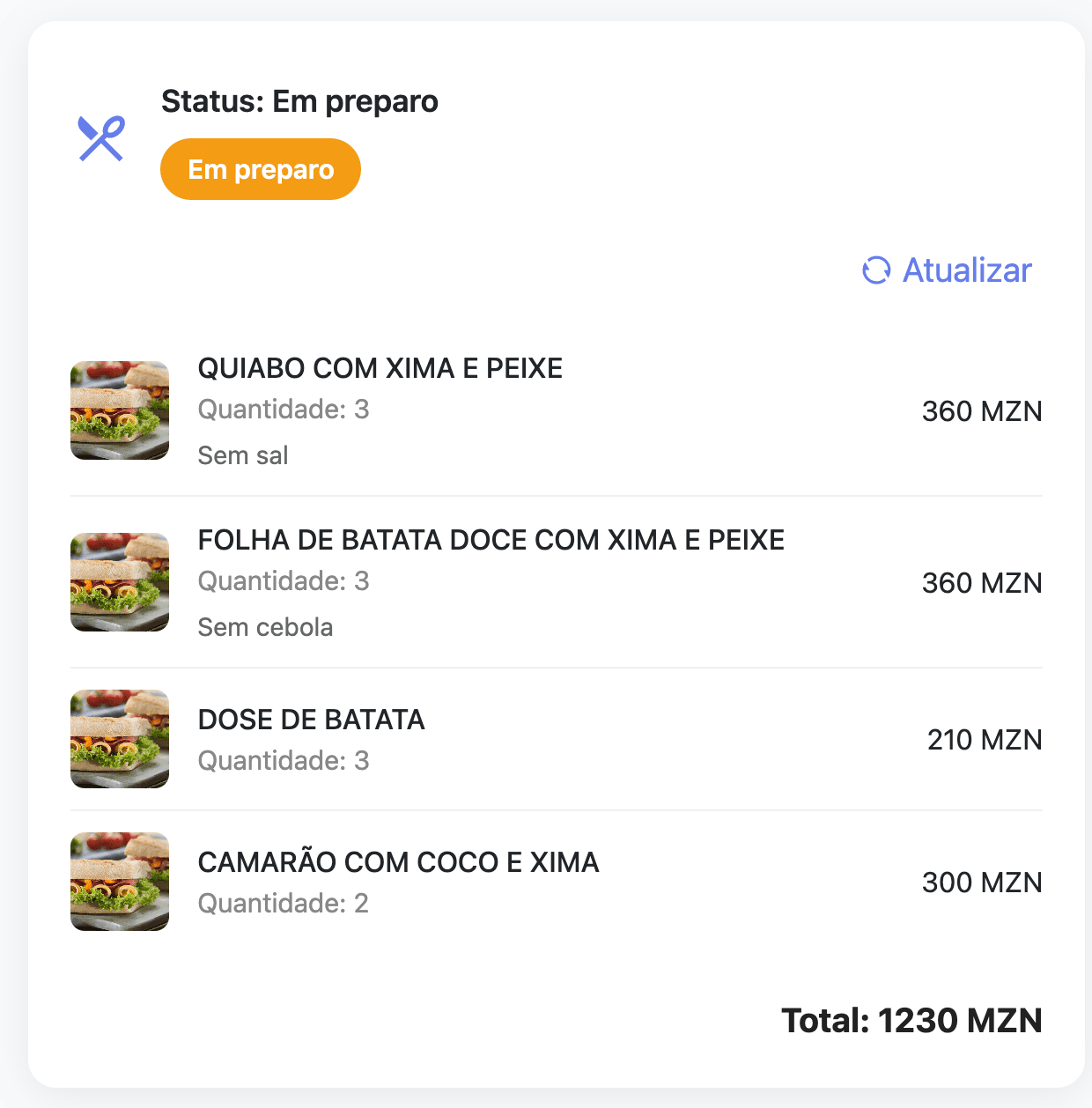 Manna Software – Sistema para Restaurantes – screenshot 2