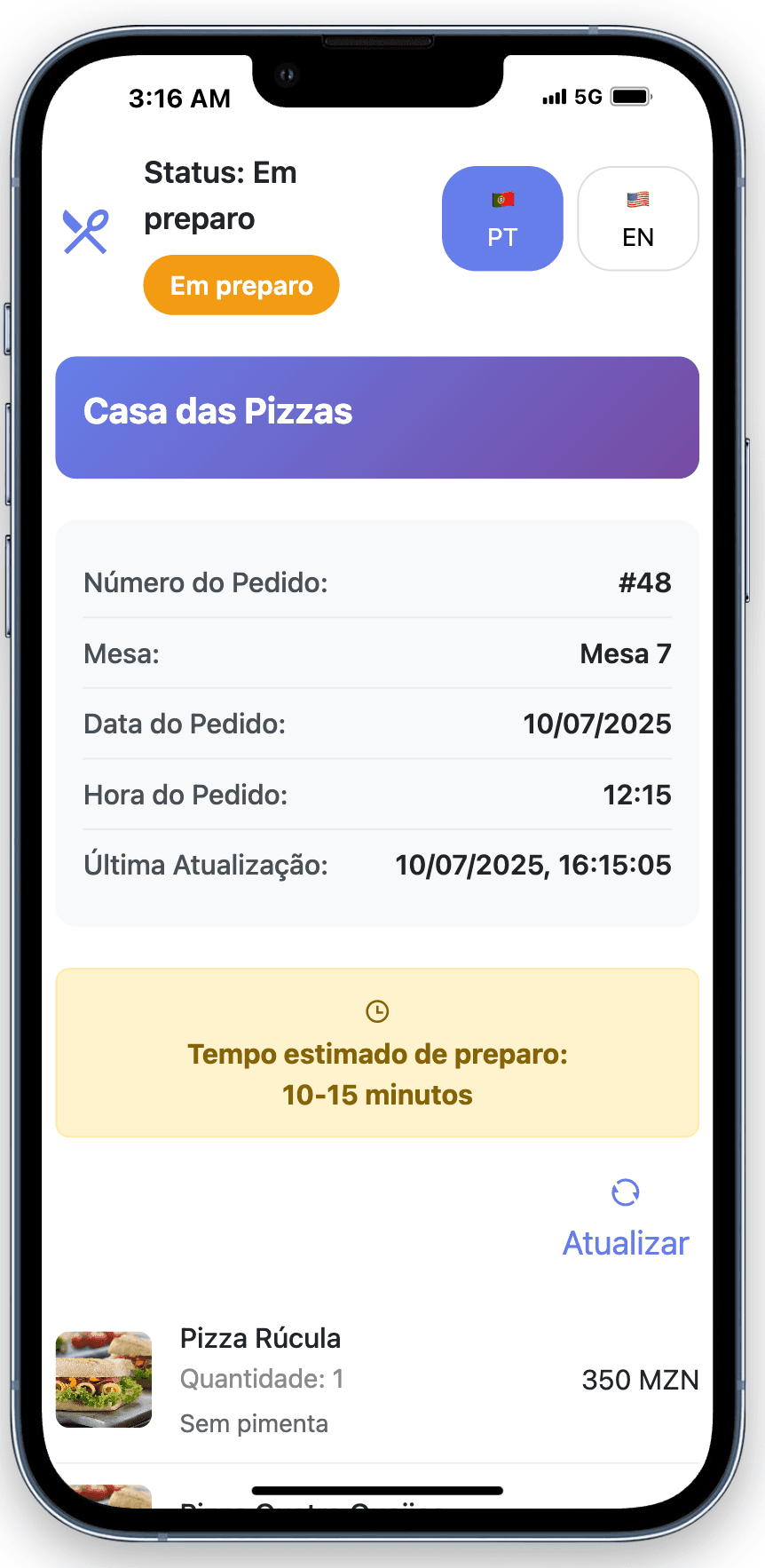 Manna Software – Sistema para Restaurantes – screenshot 6